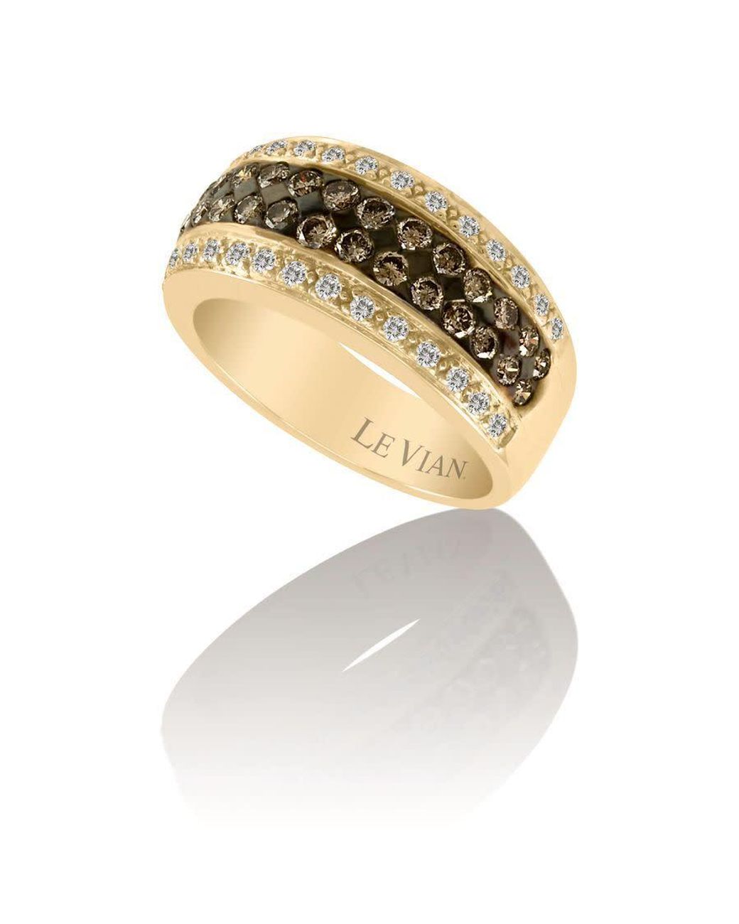 Le Vian Metallic Ladies Euphoria Chocolate Rings Set for men