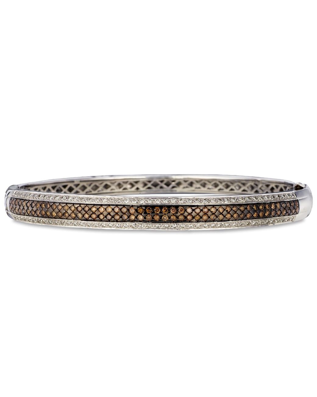 Le Vian White Ladies Bangle Bracelets Set for men