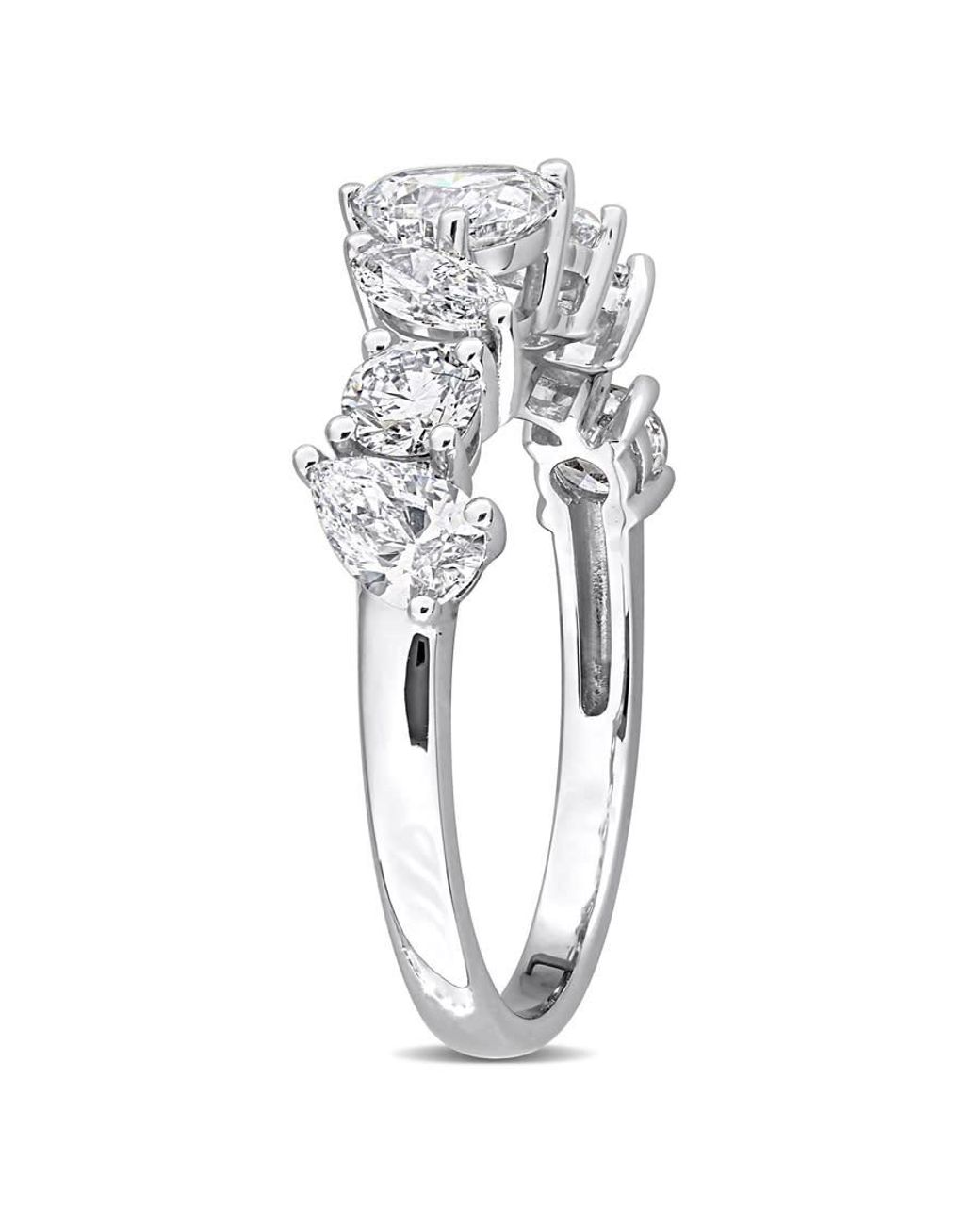 Created Forever Metallic 1 4/5Ct Tw Multi-Shape Lab-Grown Diamond Ring for men