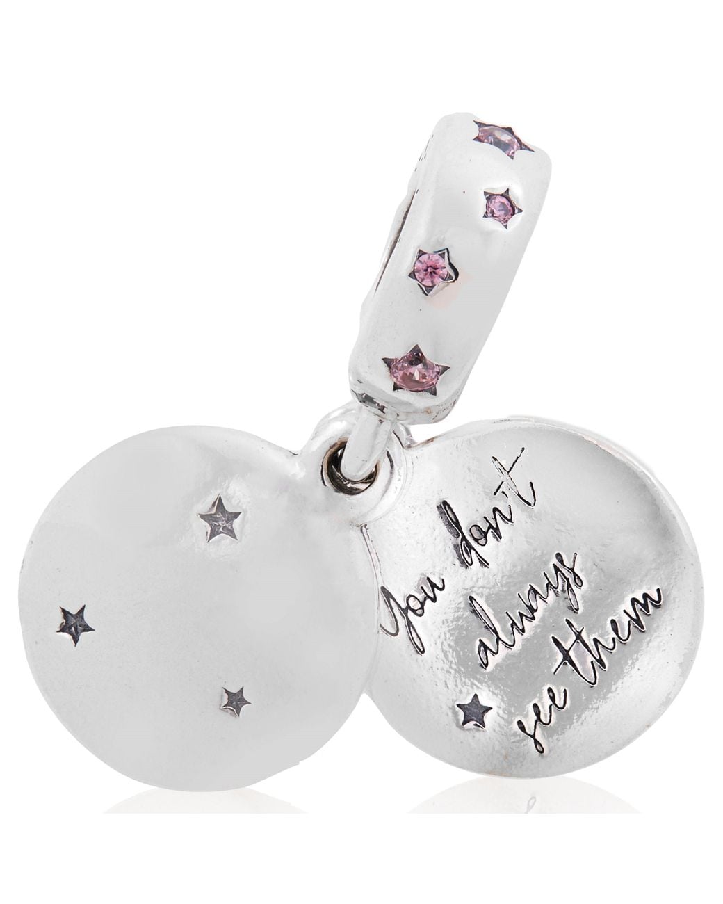 Pandora White Sisters Dangle for men