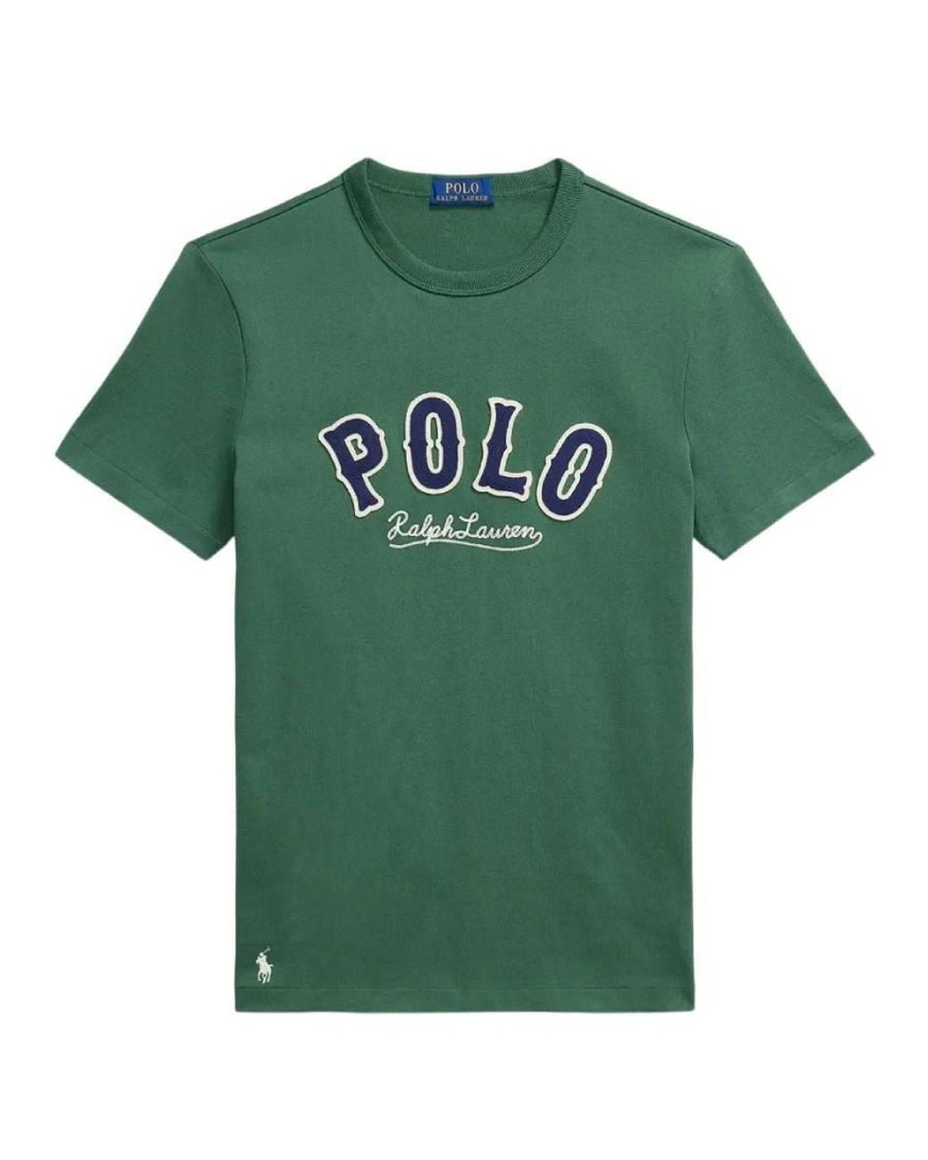 Polo Ralph Lauren Green Western Logo Slim-Fit T-Shirt for men