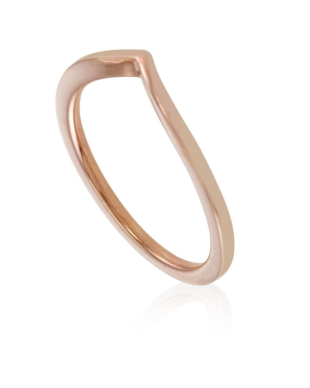 Pandora Metallic Ladies Polished Wishbone Ring 7 Us for men