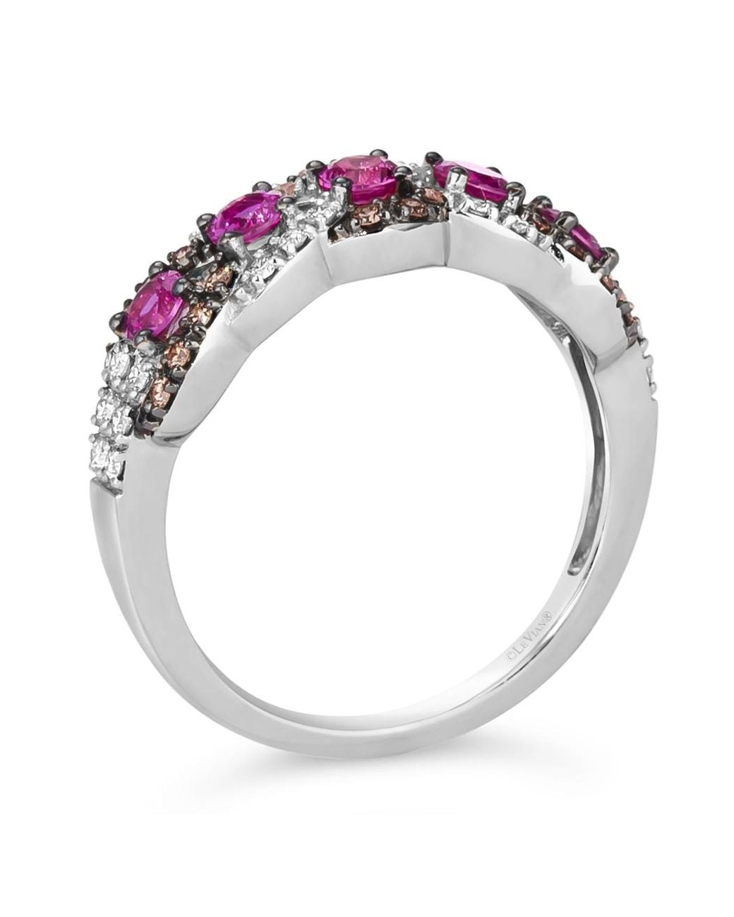Le Vian Purple Passion Ruby Ring Set for men