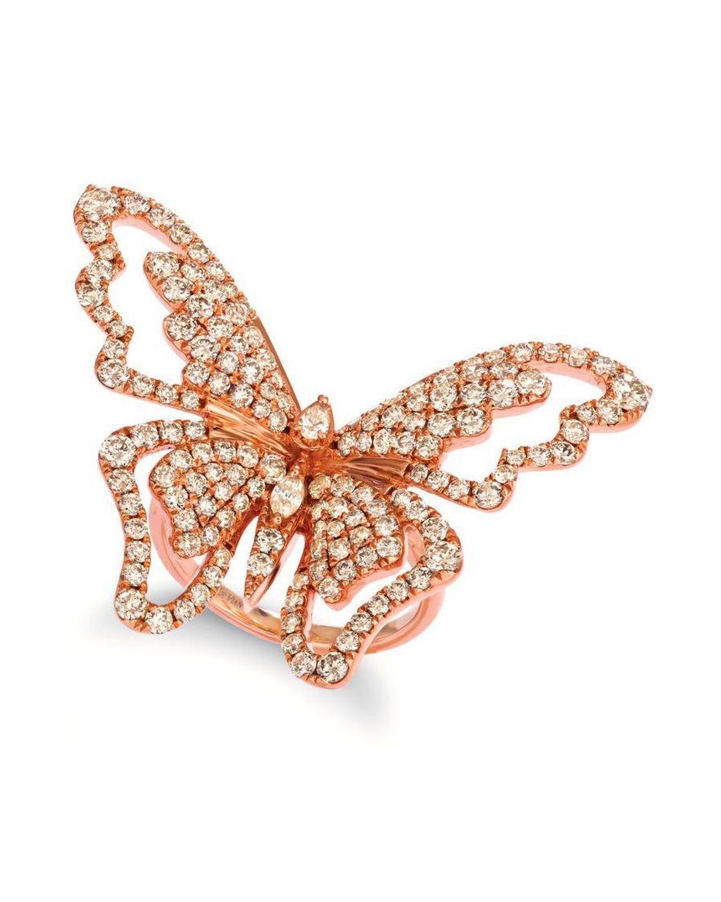 Le Vian Multicolor Ladies Butterfly Away Rings Set for men