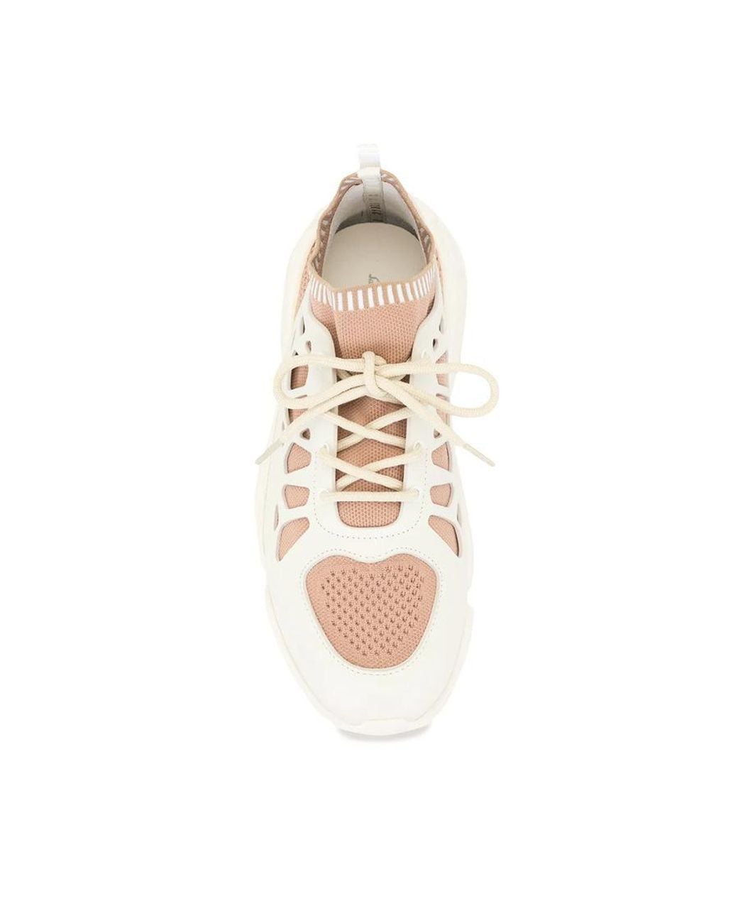 Ferragamo White Ladies Sneakers, Us