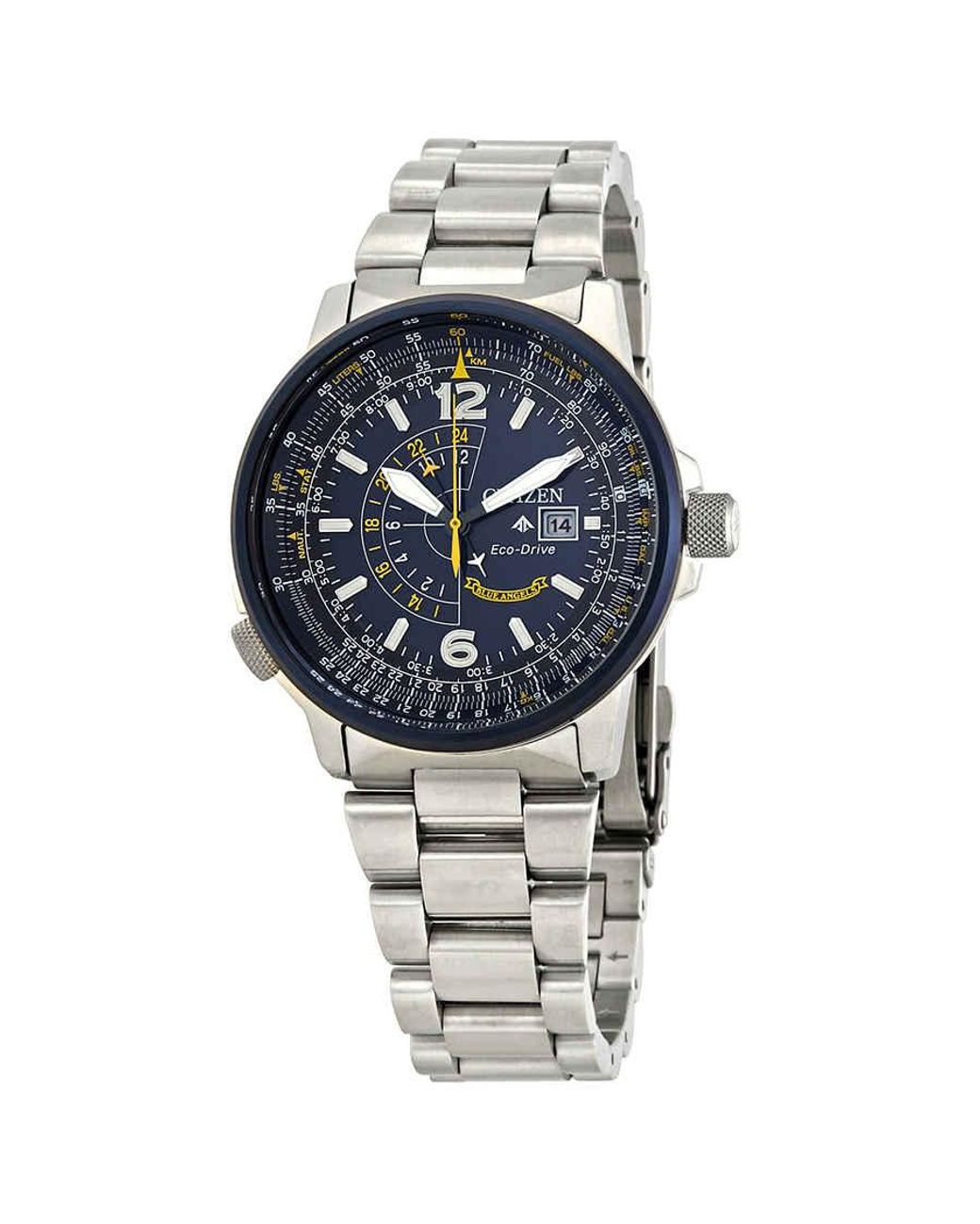 Citizen Blue Angels Promaster Nighthawk Ecodrive Blue Dial Watch in Metallic for Men Lyst