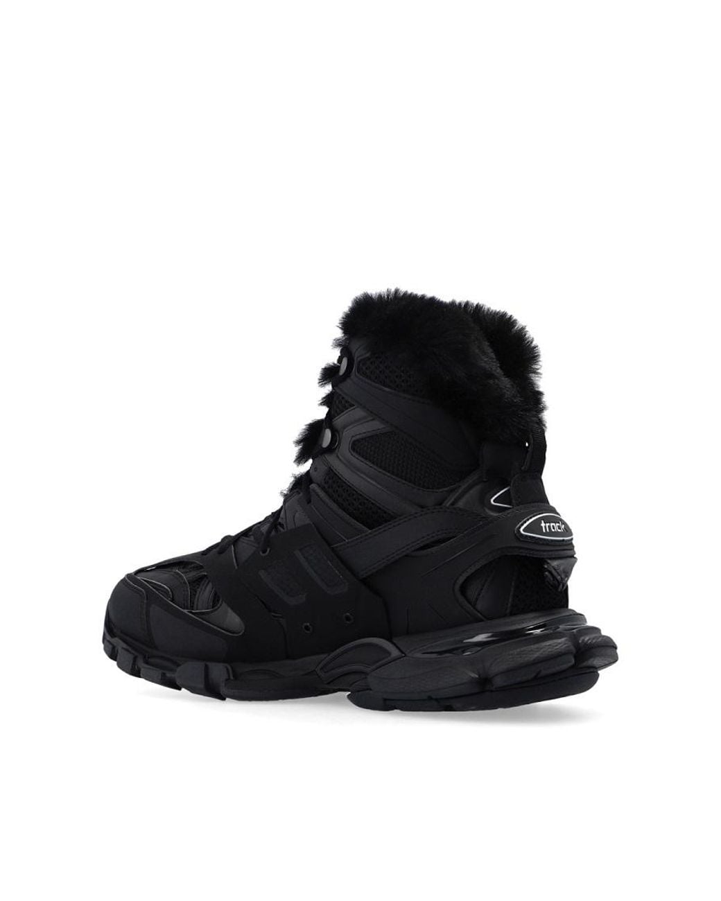 Balenciaga Black Track Hike Boots for men