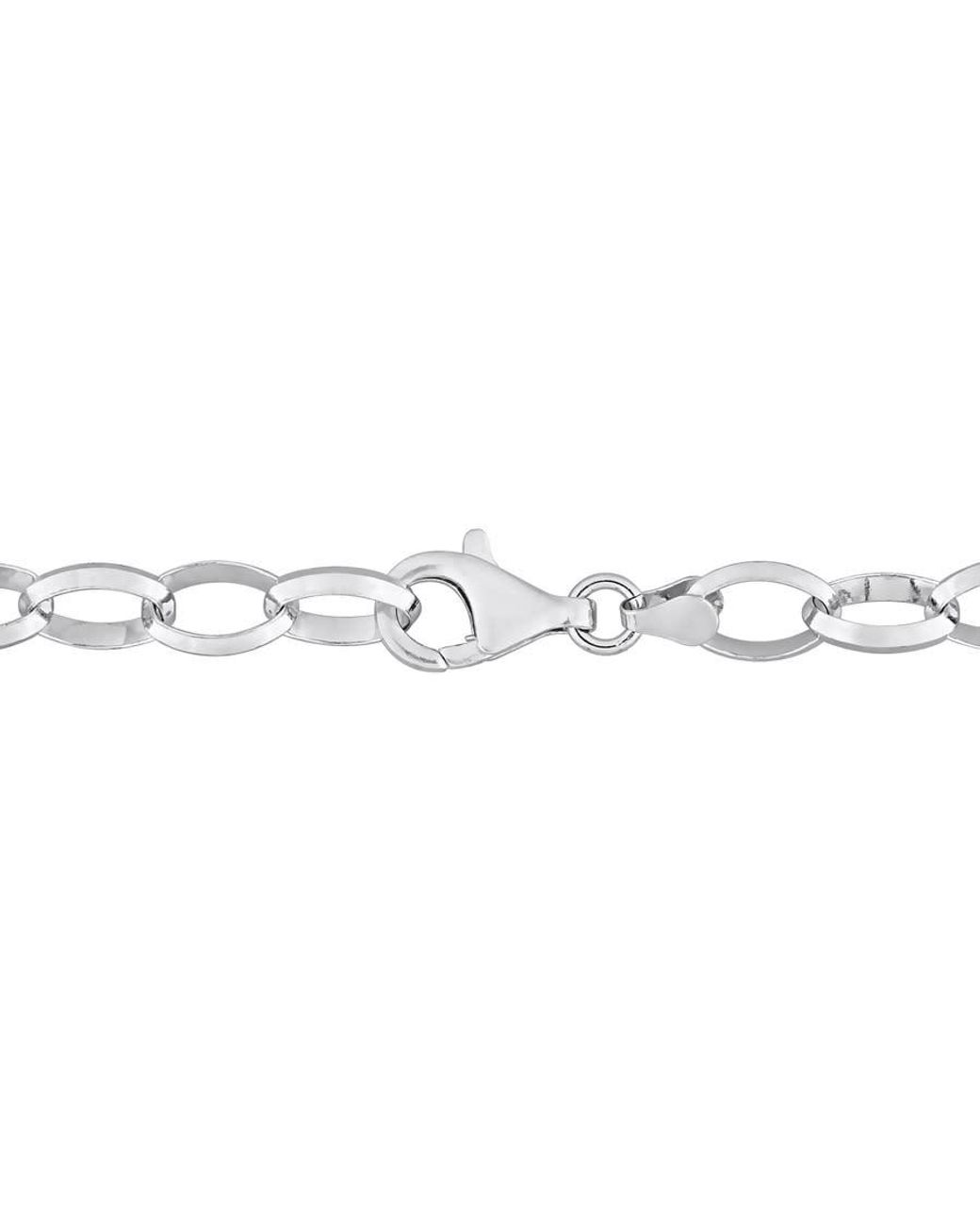 Amour Metallic Rolo Chain Bracelet for men