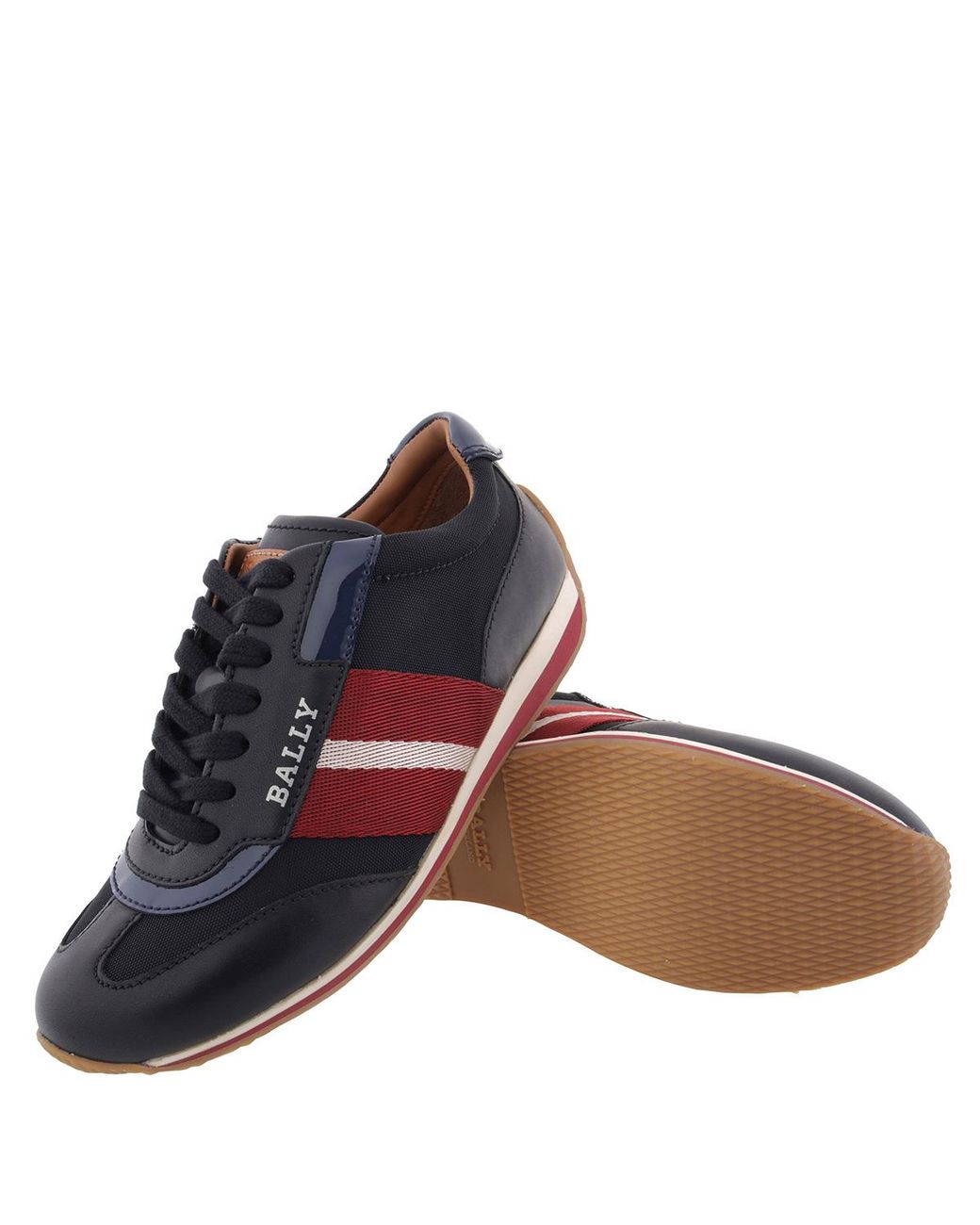 Bally Blue Althea Low-Top Sneakers, Brand Size 35 Us for men