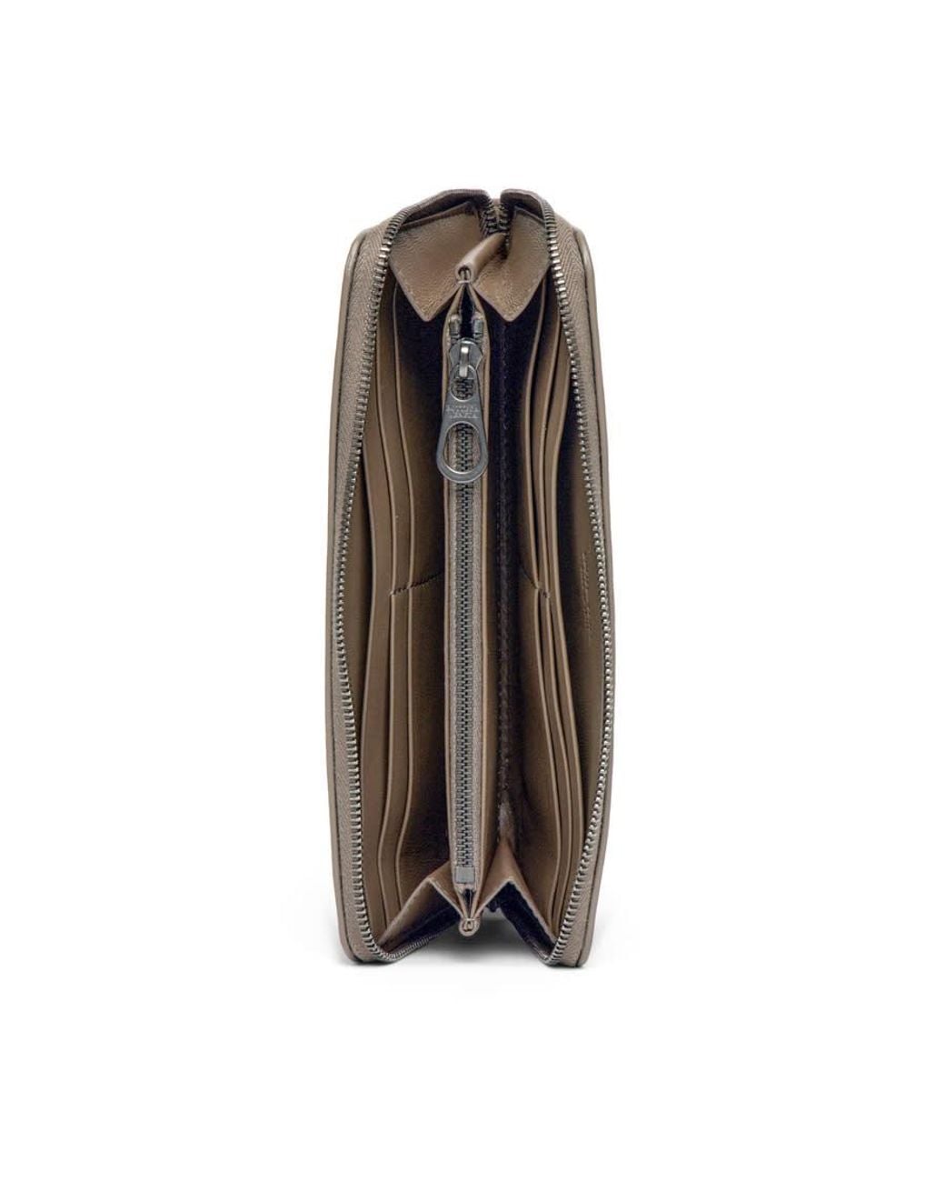 Bottega Veneta Metallic Classic Long Wallet for men
