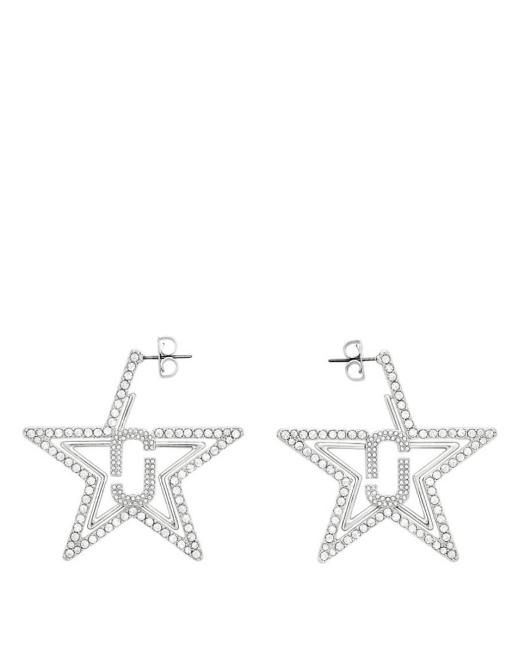 Marc Jacobs Metallic J Marc Star Hoop Earrings for men