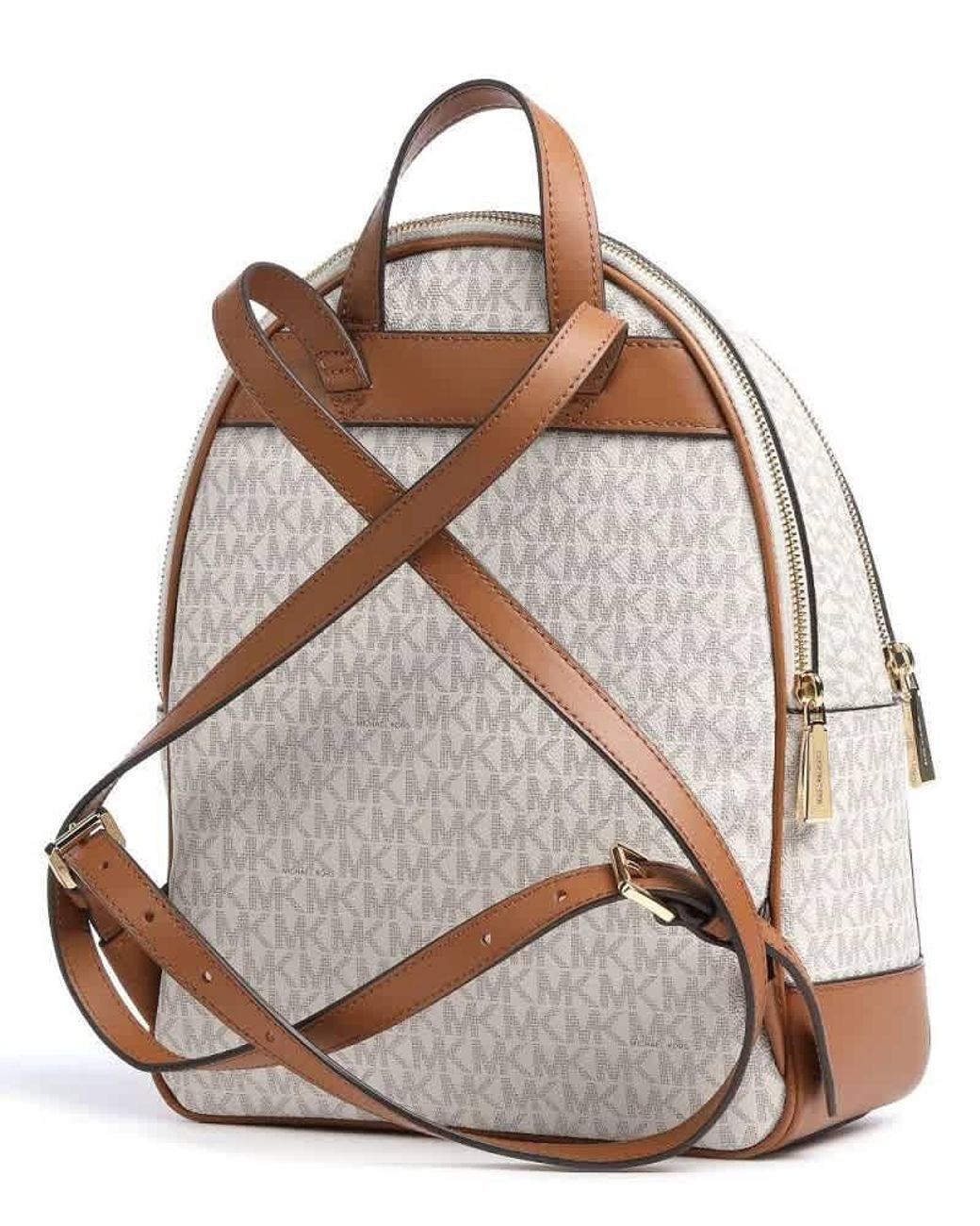 Michael Kors Brooklyn Medium Pebbled Leather Backpack In