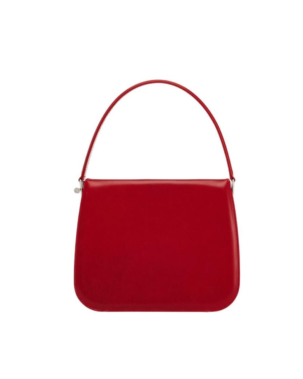 Ferragamo Red Semi-Rigid Logo Printed Tote Bag for men
