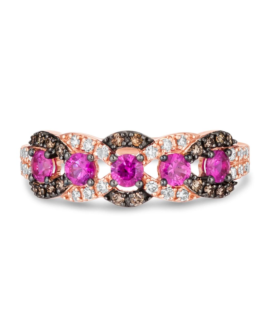 Le Vian Pink Passion Ruby Ring Set for men