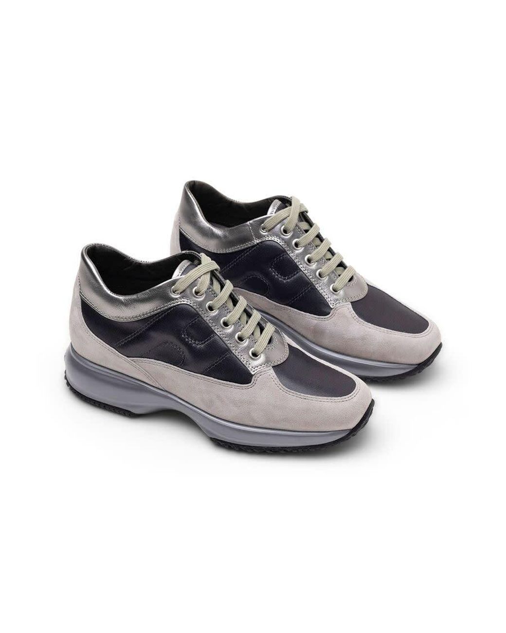Hogan Gray Ladies Loafers, Us for men