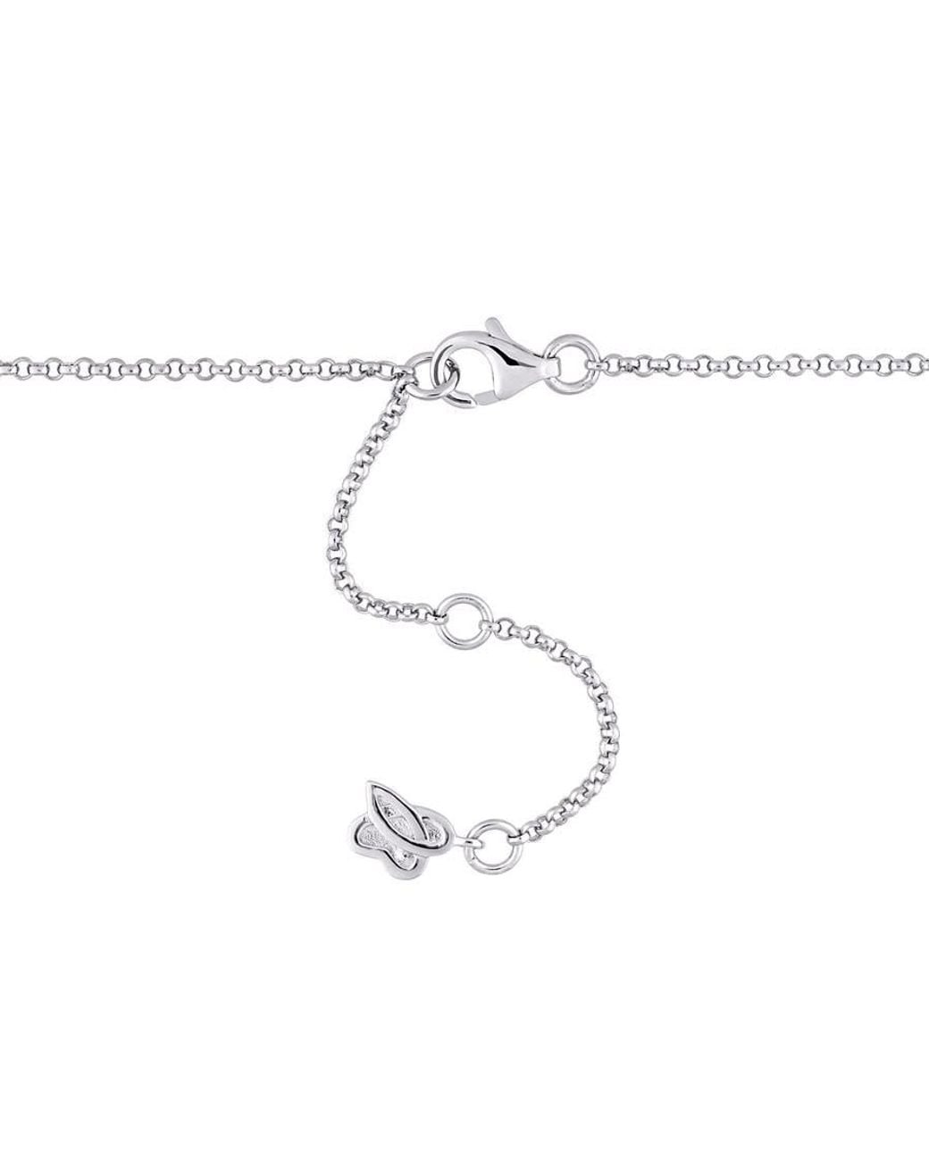 Amour Metallic 8-8.5Mm Freshwater Cultured Pearl And Diamond Accent Pearl Necklace With Chain for men