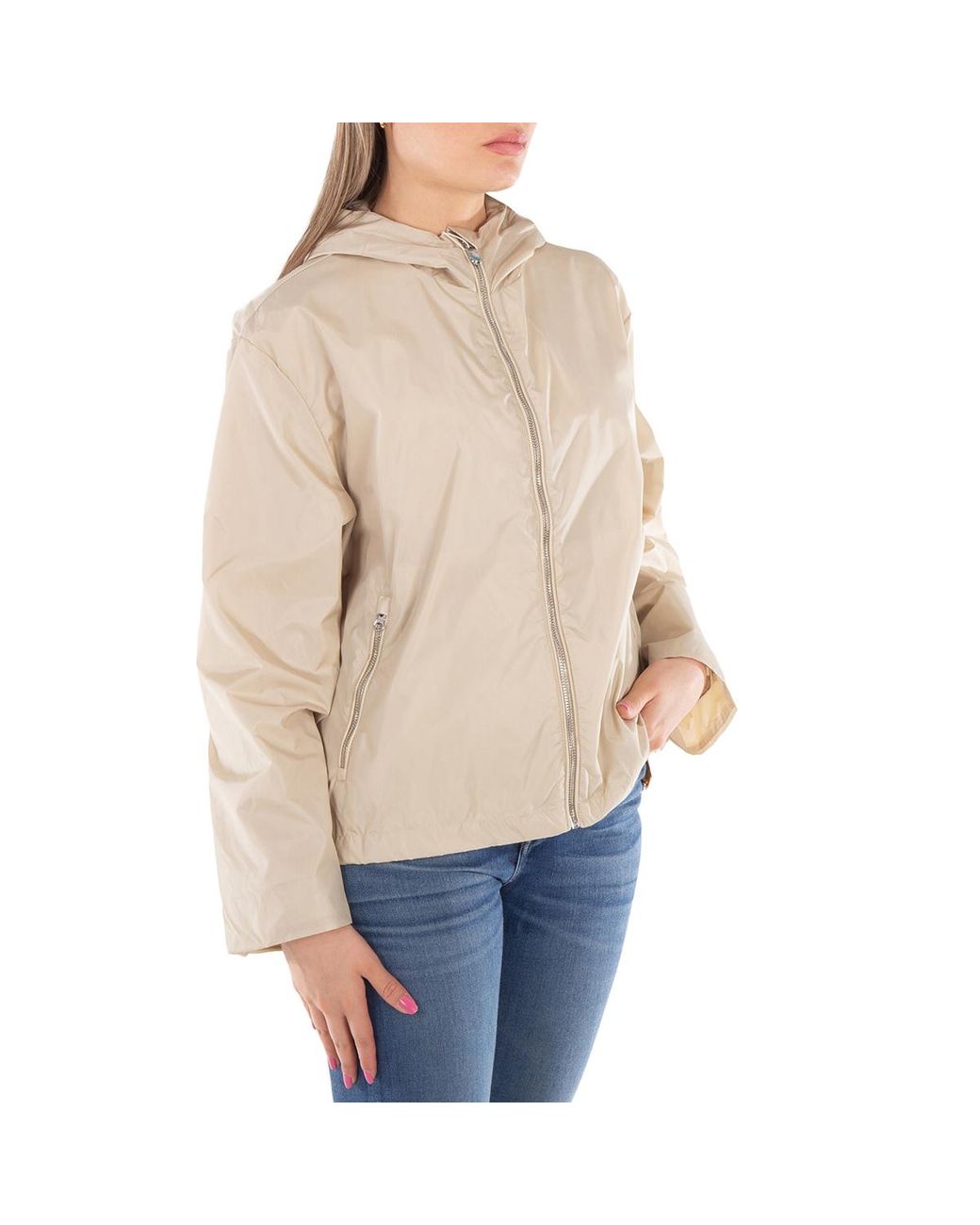 Save The Duck Natural Hope Hooded Windbreaker Jacket for men