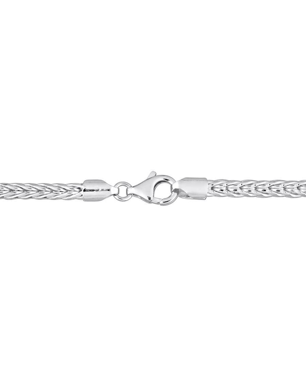 Amour Metallic 4.2Mm Foxtail Chain Bracelet