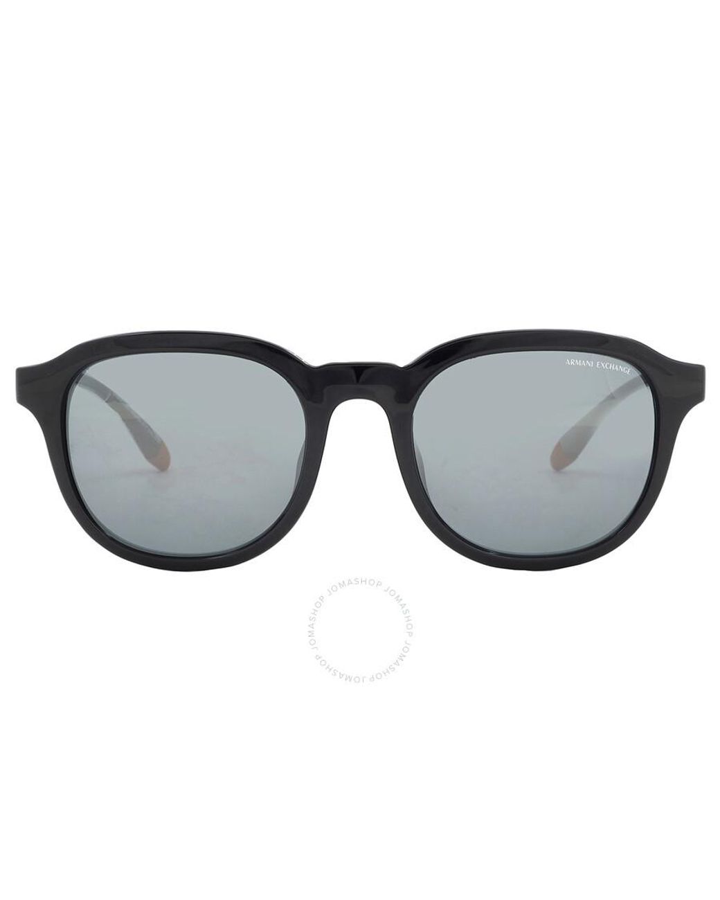 ARMANI EXCHANGE Grey Mirror Square Sunglasses Ax4129su
