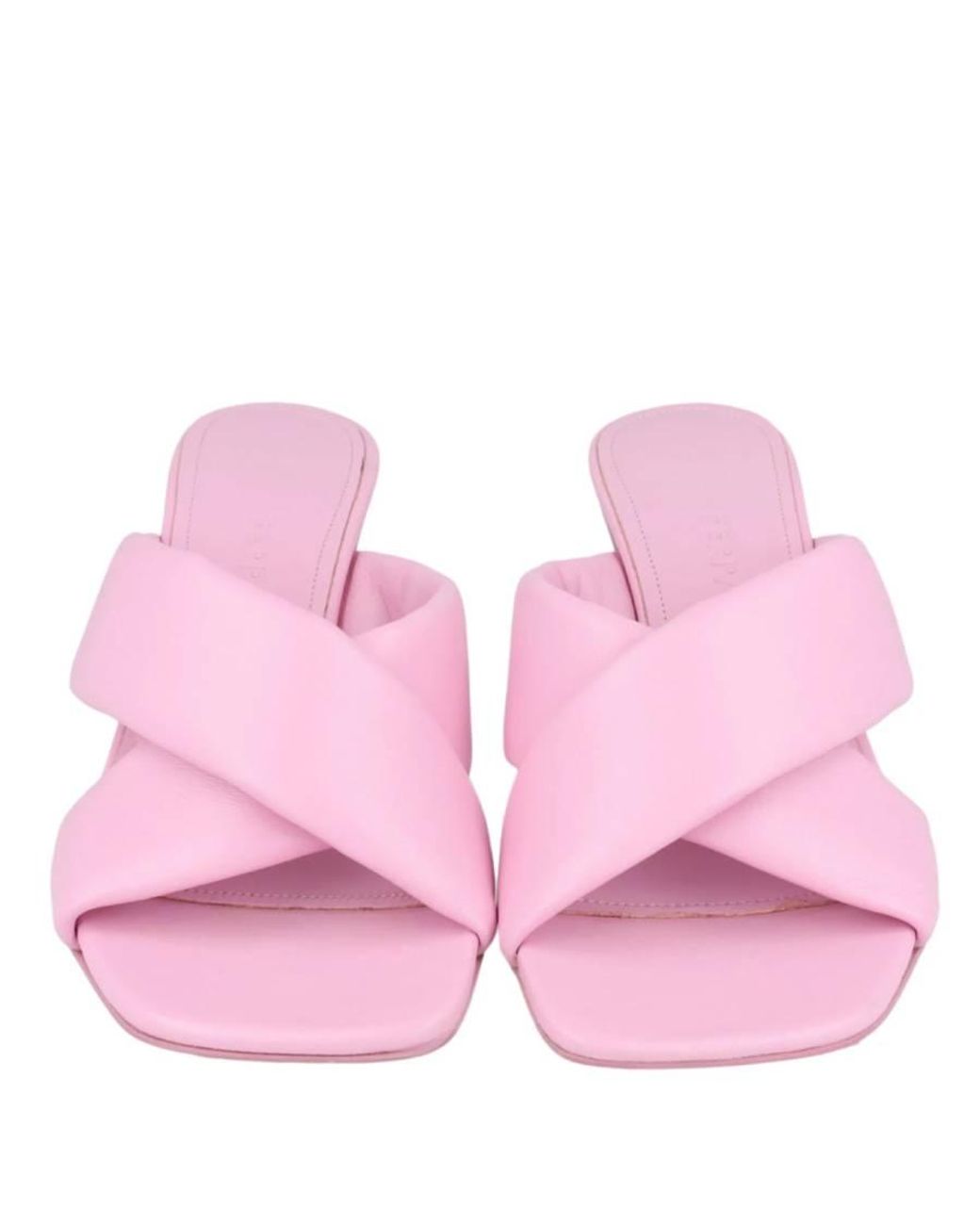 Ferragamo Pink Aldura 55 Crossover-Strap Sandals for men