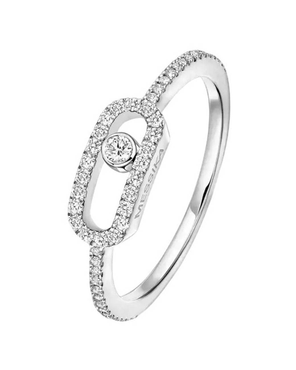 Messika Metallic Move Uno 18K Diamond Ring for men