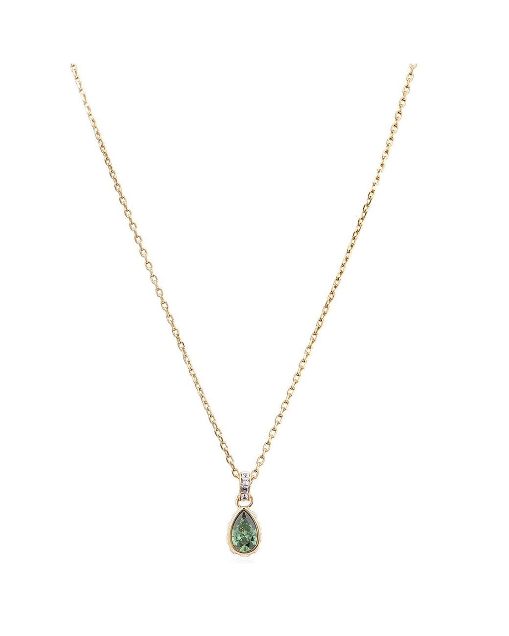 Swarovski Metallic Pear Cut Stilla Pendant Necklace for men