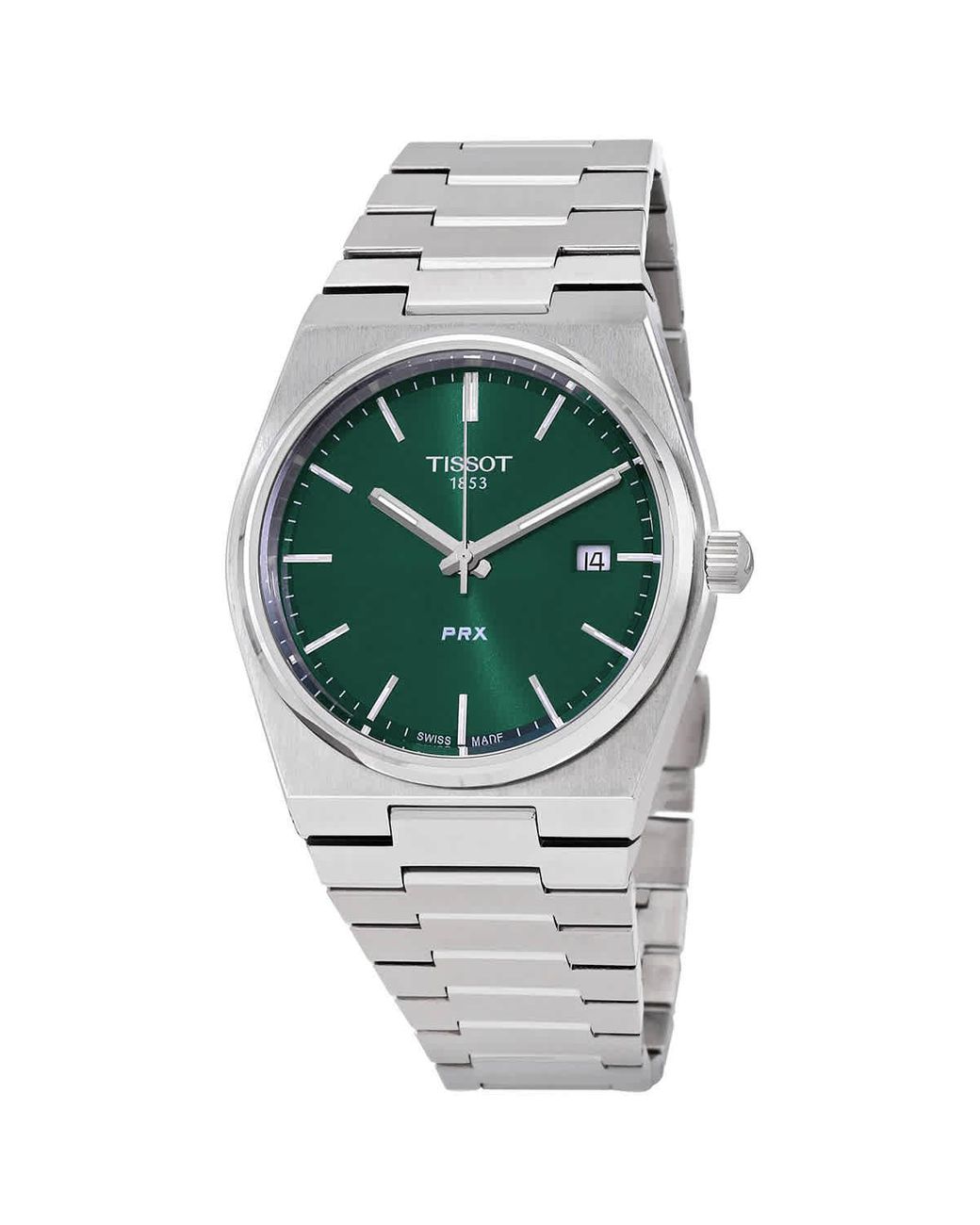 Tissot Prx T-classic Quartz Green Dial Watch for Men | Lyst UK