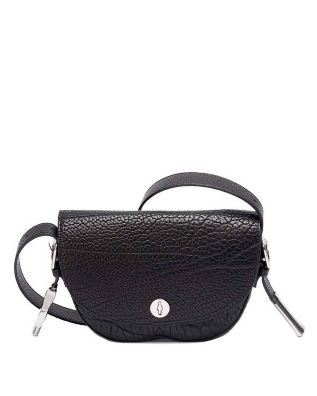 Burberry Blue Small Chess Foldover-Top Satchel Bag