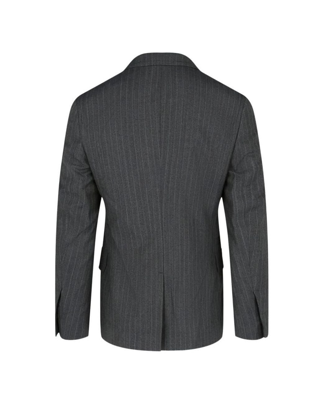 Ferragamo Black 2 Buttons Jacket for men
