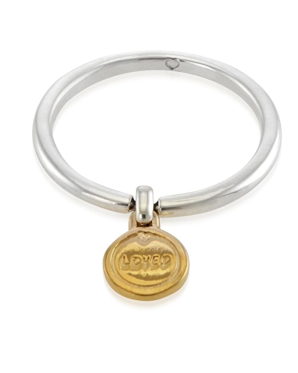 Pandora Metallic Shine Medallion Of Love Ring Us 6) for men