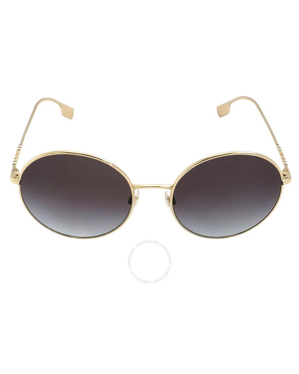 Burberry Pippa Gradient Grey Round Sunglasses Be3132 11098g 58 in