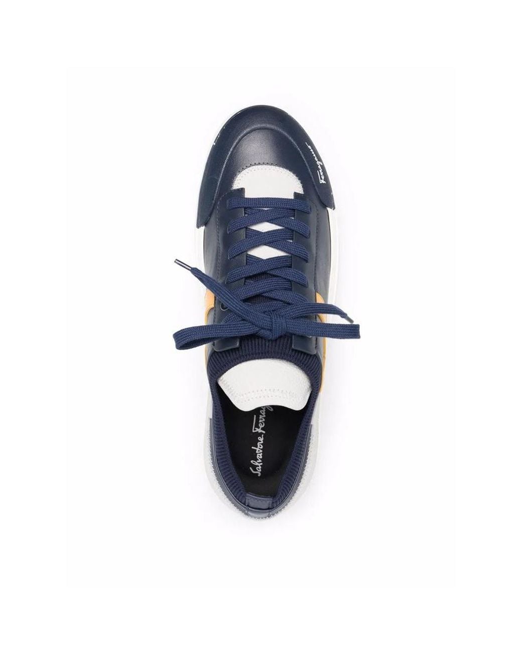 Ferragamo Blue Sneakers, Us for men