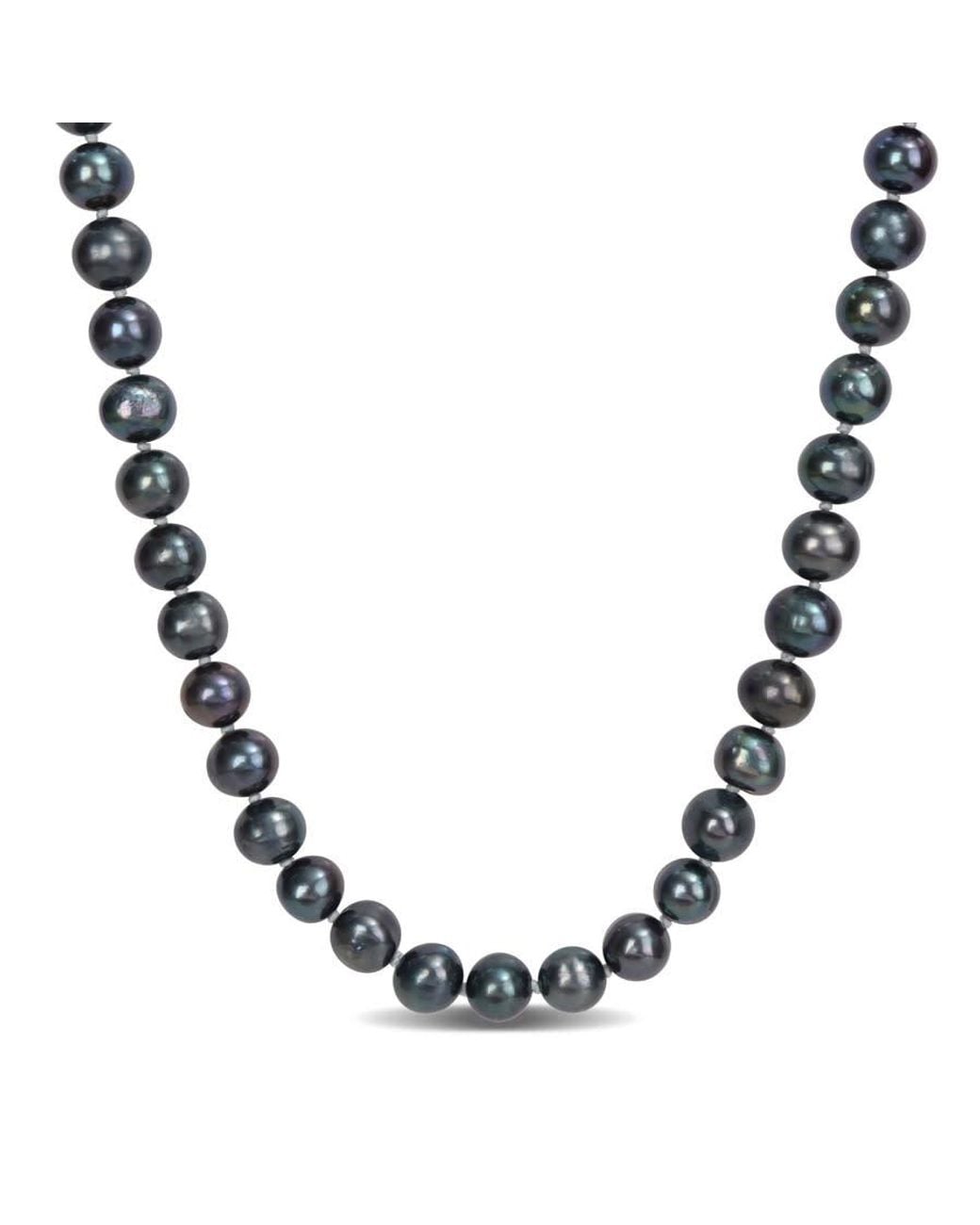 Amour Brown 7.5-8Mm Cultured Freshwater Pearl Strand Necklace for men