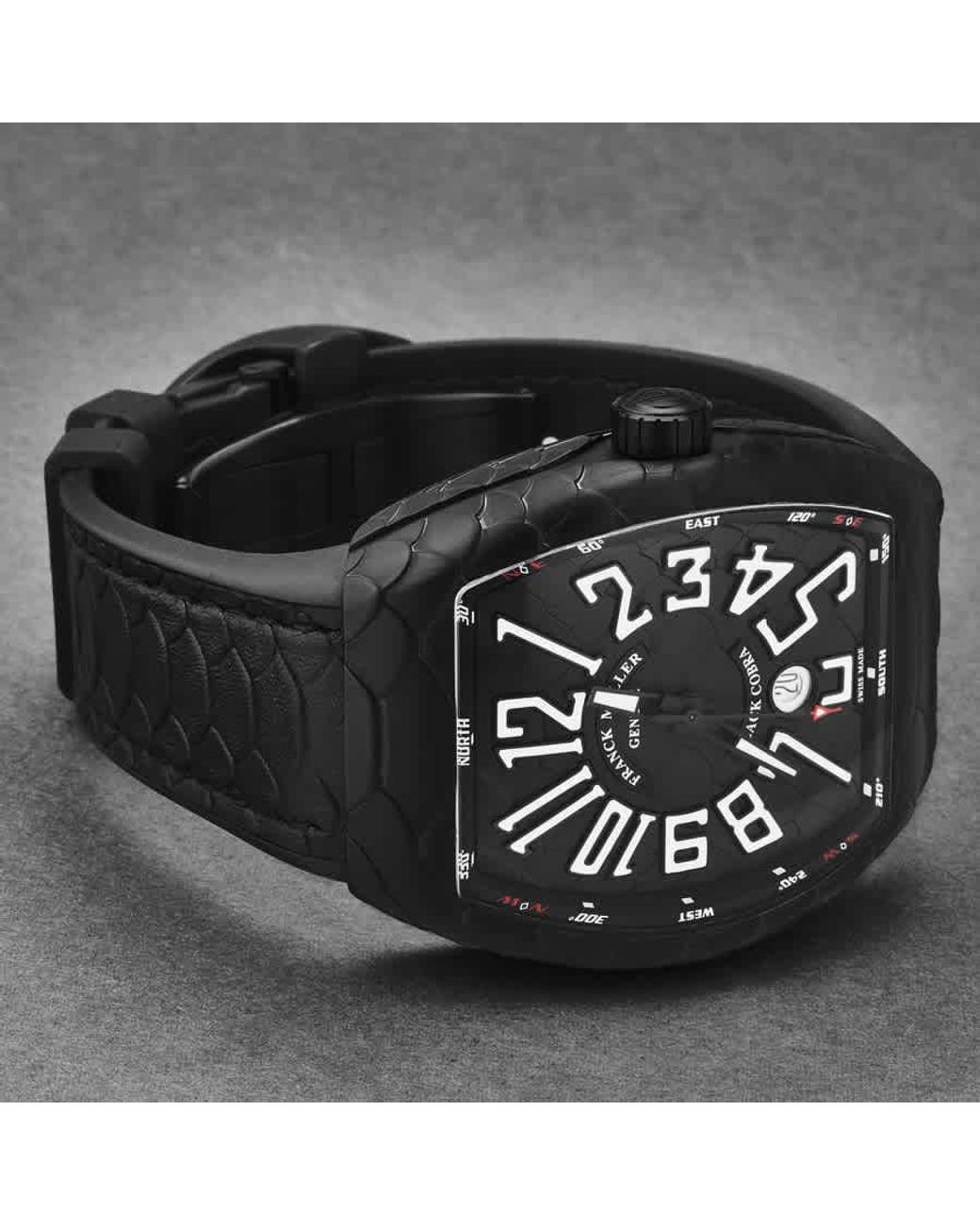 Franck Muller Vanguard Automatic Dial Watch in Black for Men Lyst UK