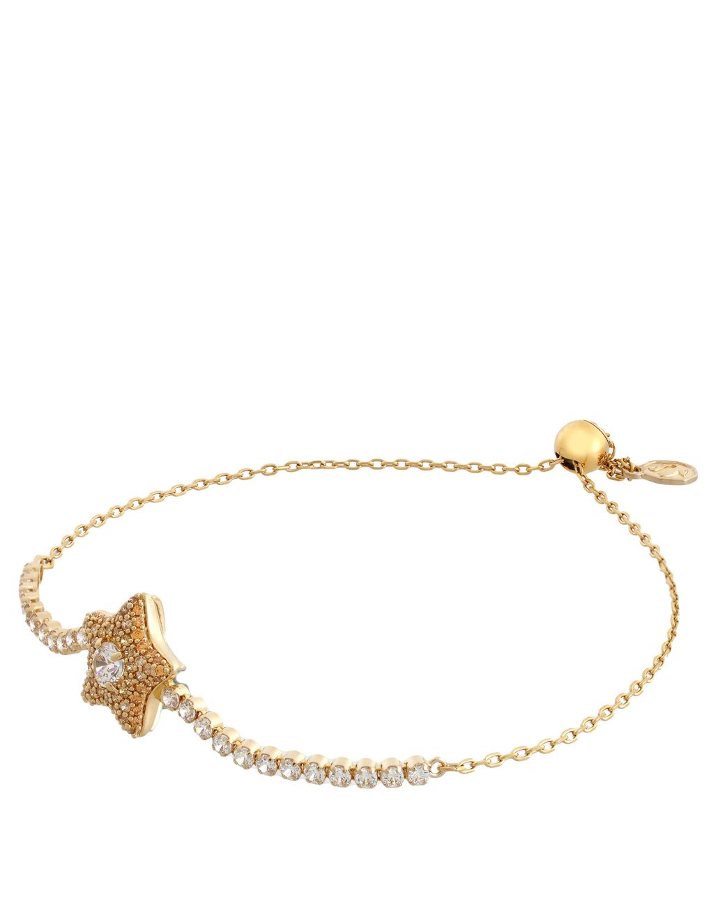 Swarovski Metallic Sublima Round Cut Star Bracelet for men