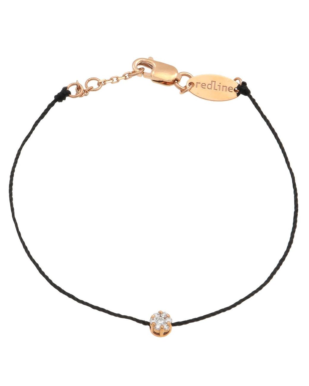 RedLine Metallic Illusion Diamond String Bracelet for men
