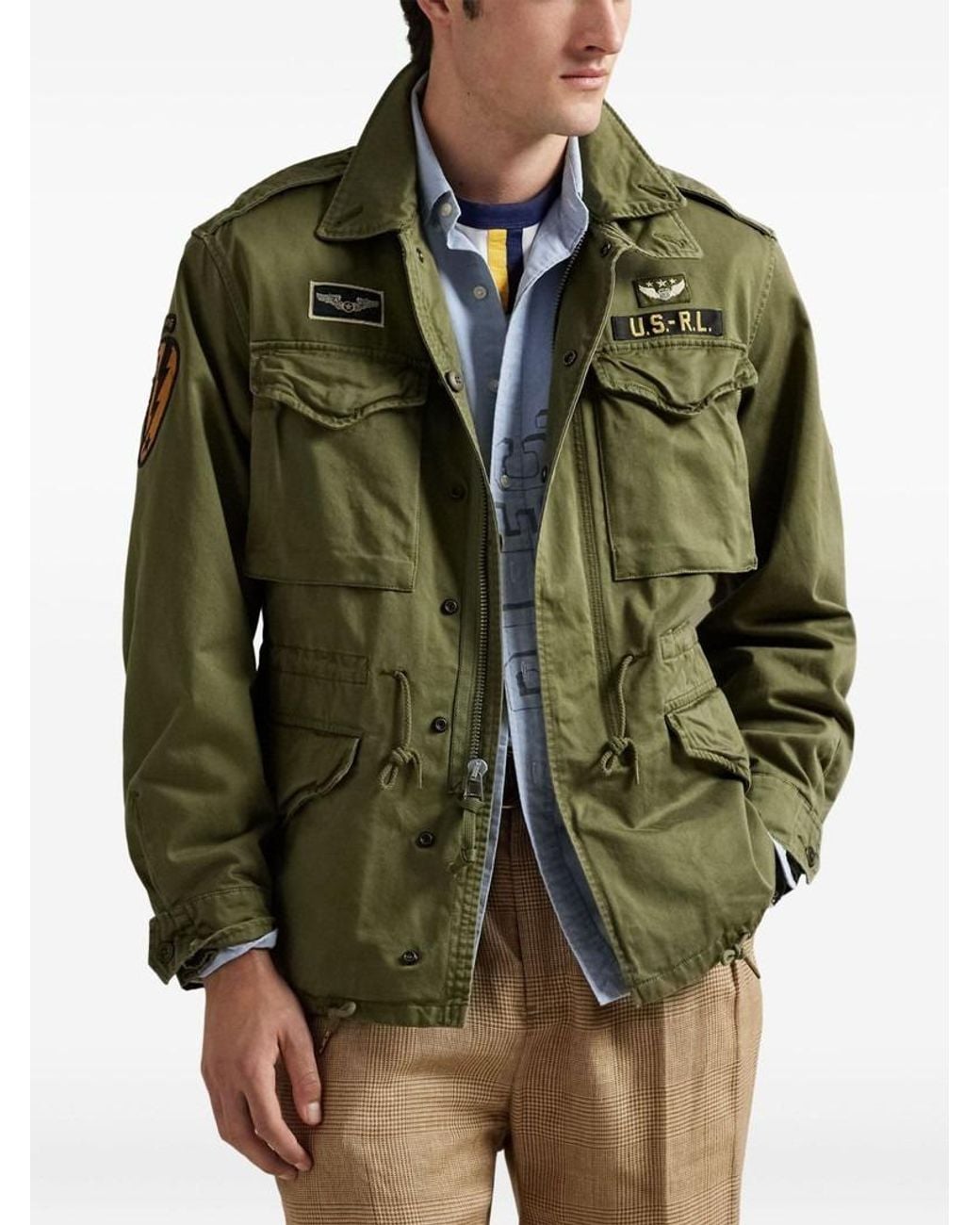 Polo Ralph Lauren Green The Iconic Field Jacket for men