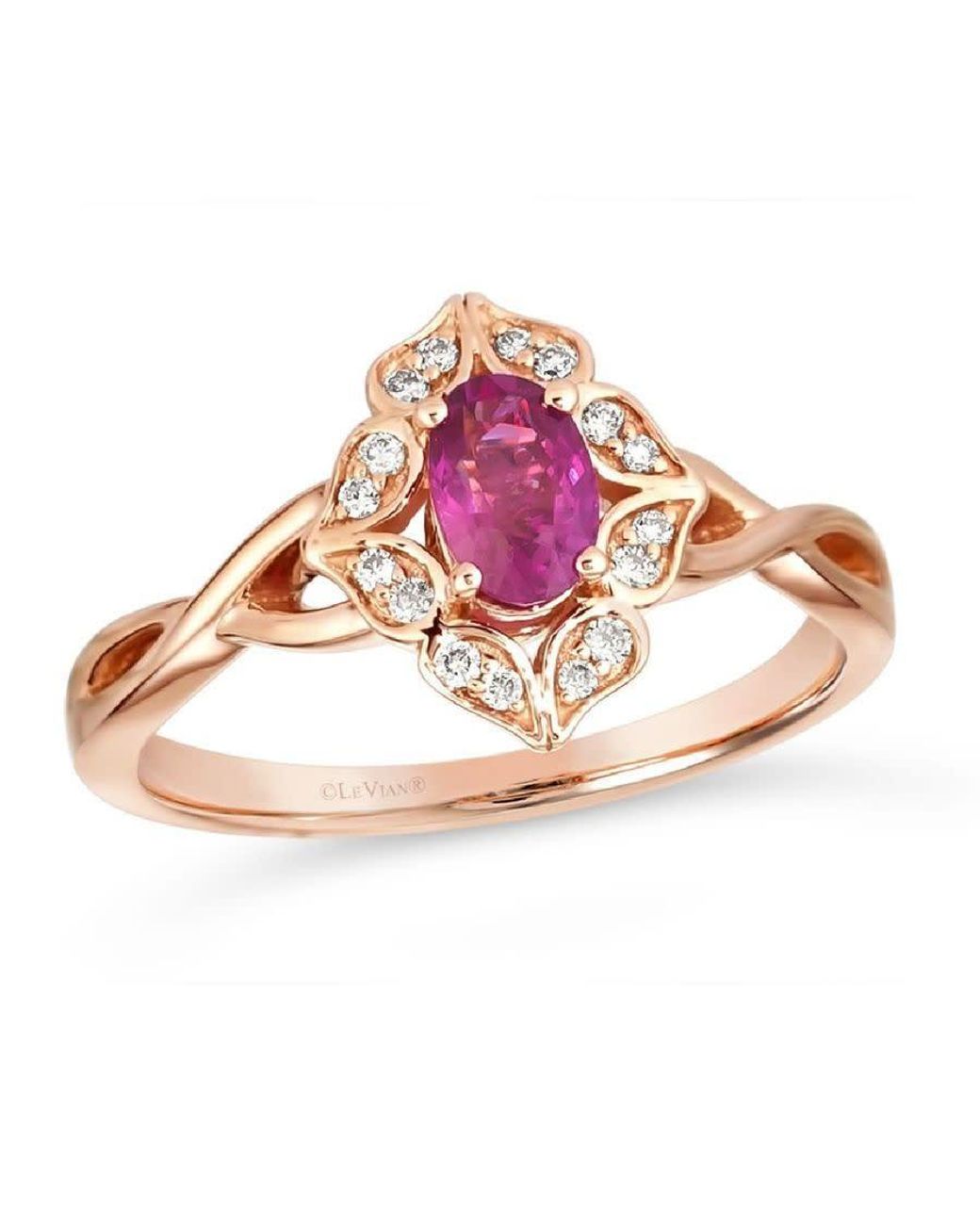 Le Vian Pink Ladies Passion Ruby Rings Set for men