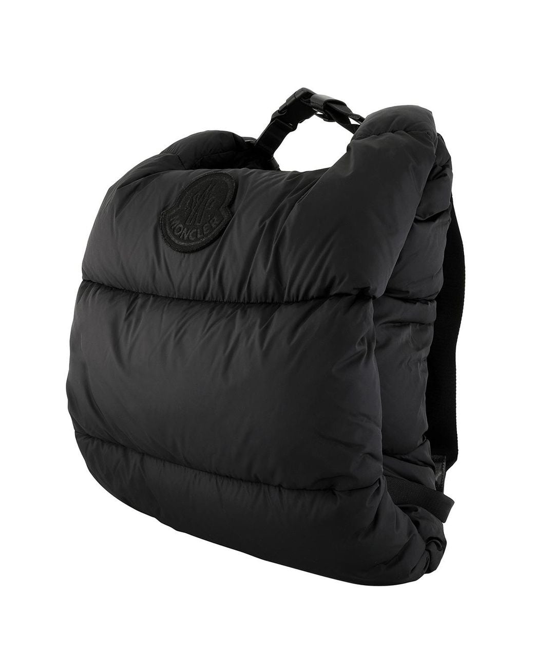 Moncler Black Legere Nylon Backpack for men