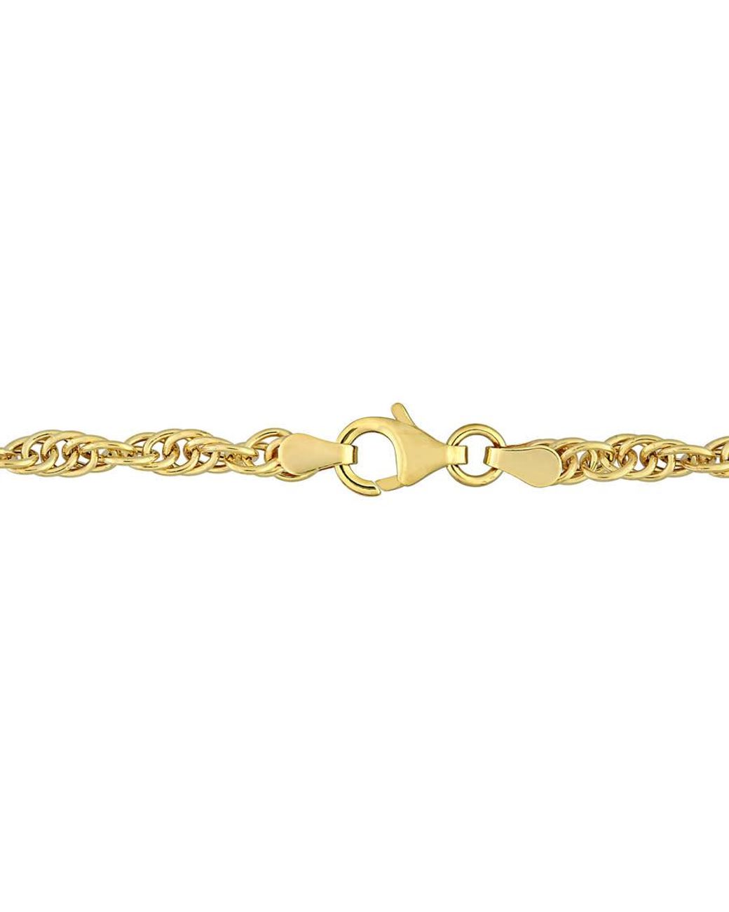 Amour Metallic 3.7Mm Singapore Chain Necklace