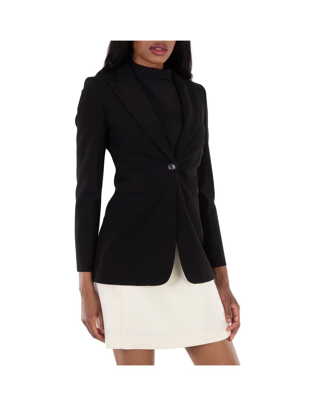 Max Mara Black Circeo Single-Breasted Jacket for men