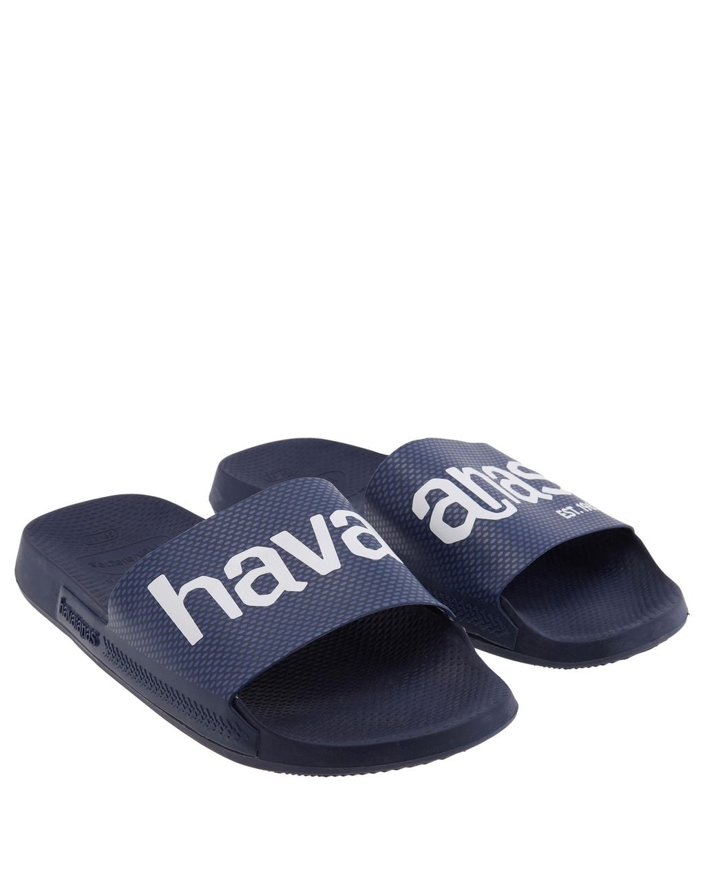 Havaianas Blue Classic Logomania Flip-Flops, Brand Size 39/40 Us