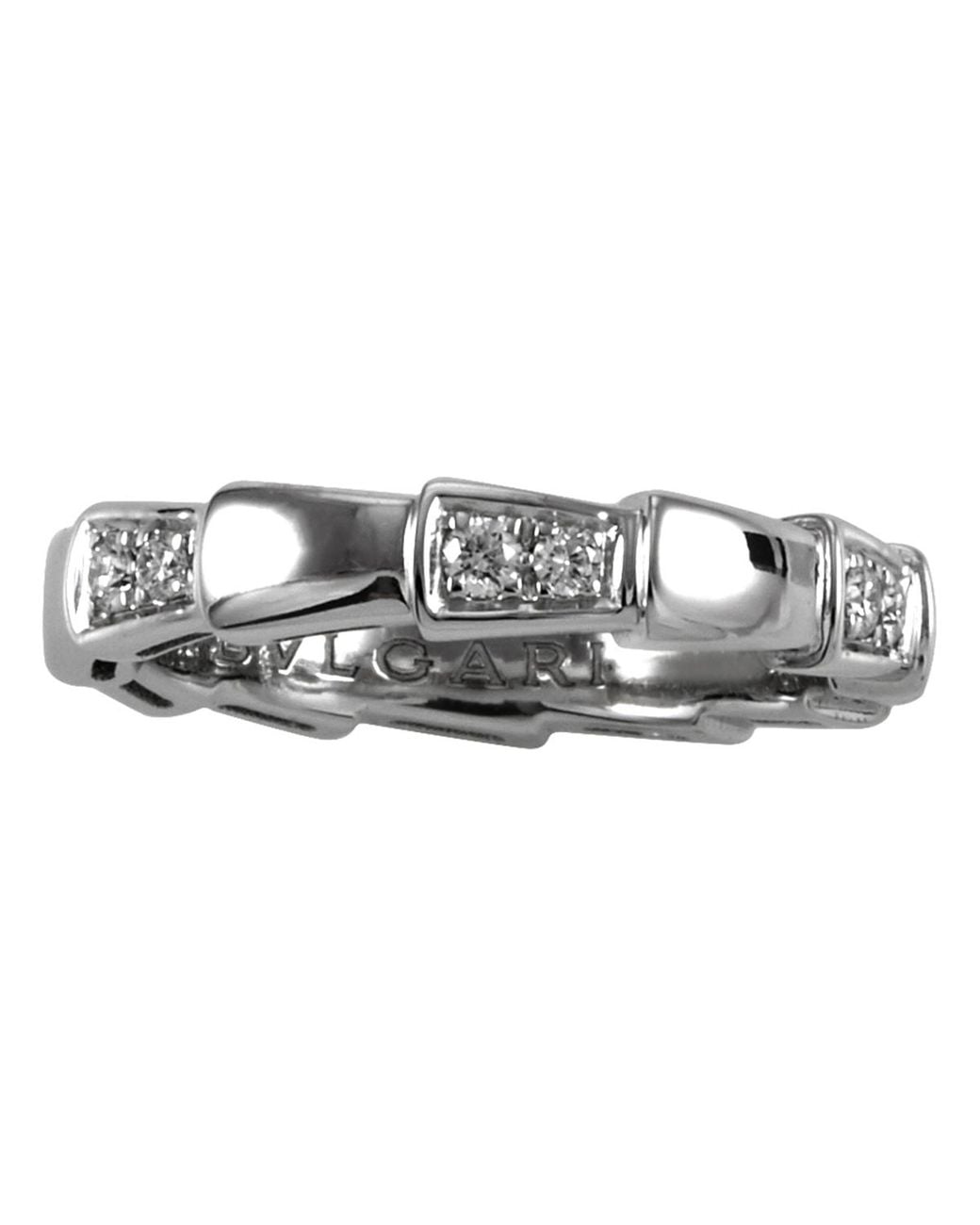 BVLGARI Metallic Serpenti Viper Ring for men