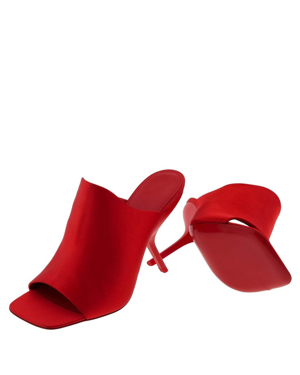 Ferragamo Red Ferragamo Flame Era X5 Mules