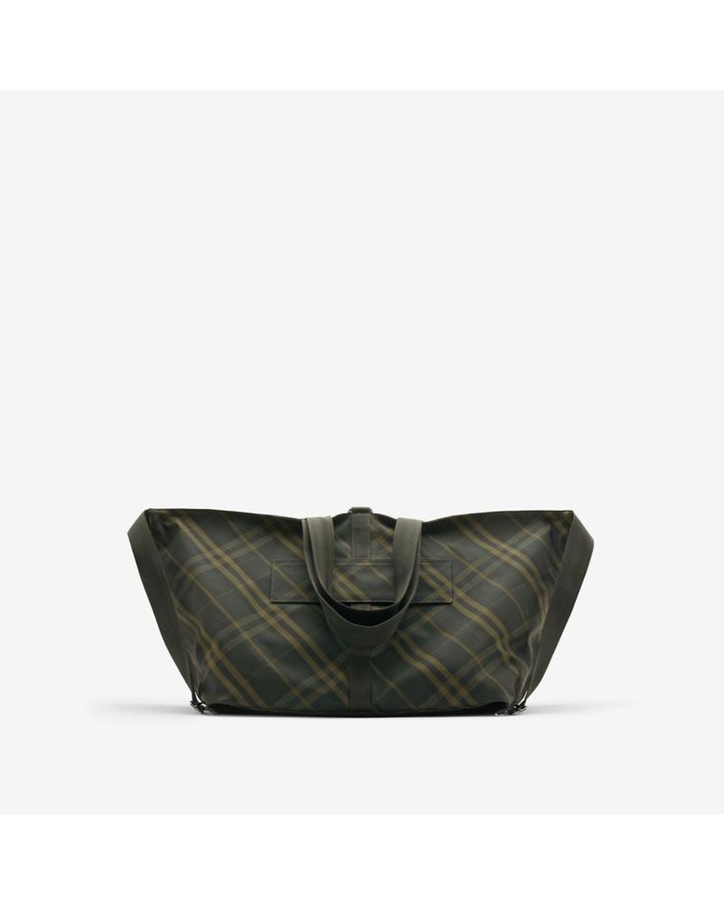 Burberry Green Large Tent Tote Bag for men