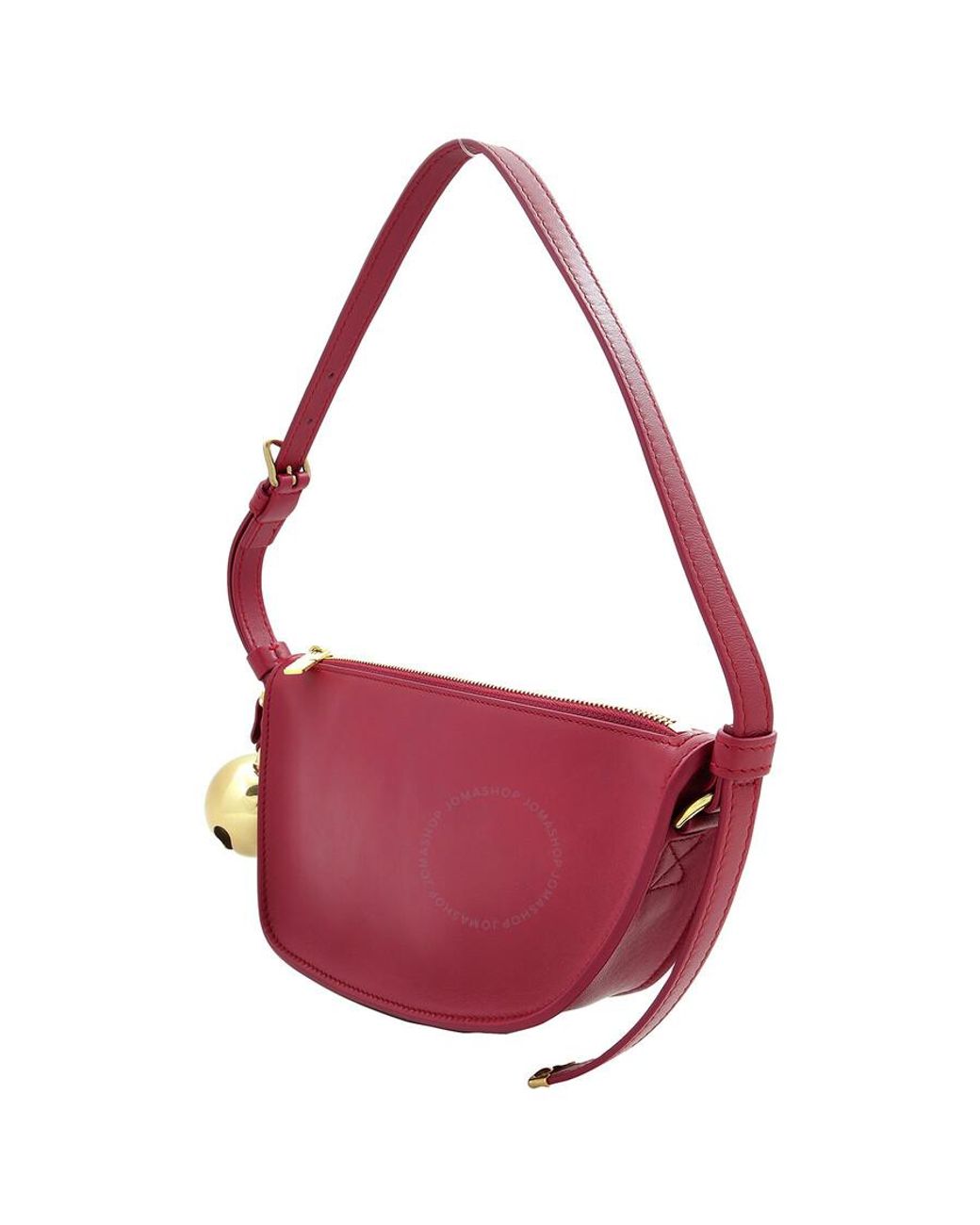 Burberry Mini Shield Sling Bell Charm Leather Shoulder Bag