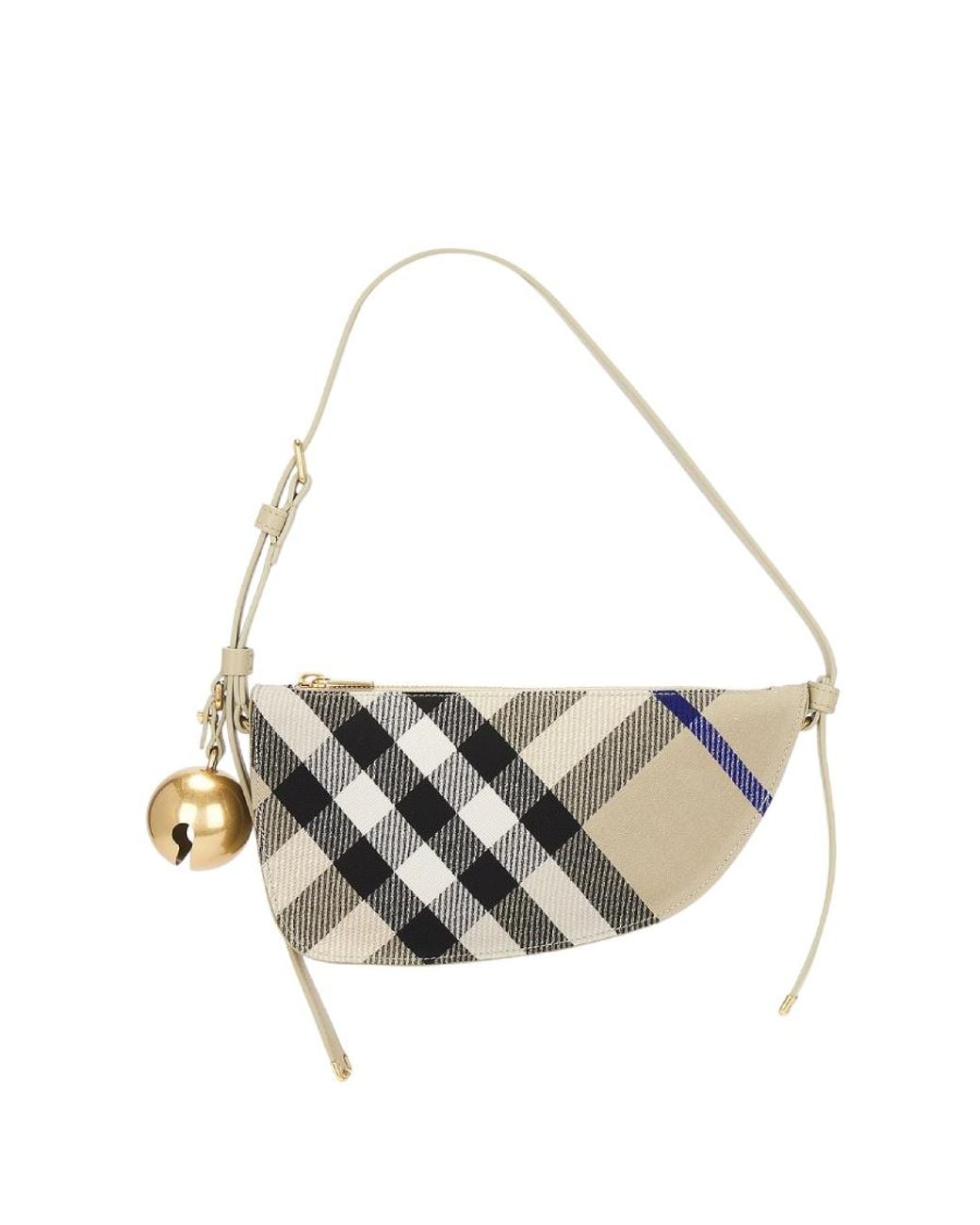 Burberry Natural Mini Shield Sling Bag