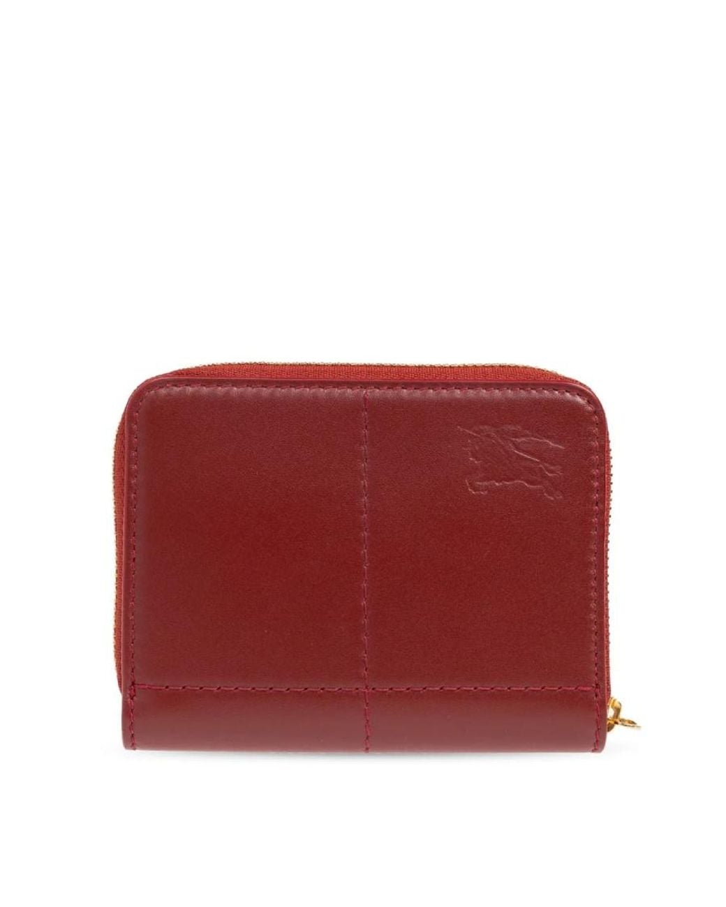 Burberry Red Leather Wallet for men