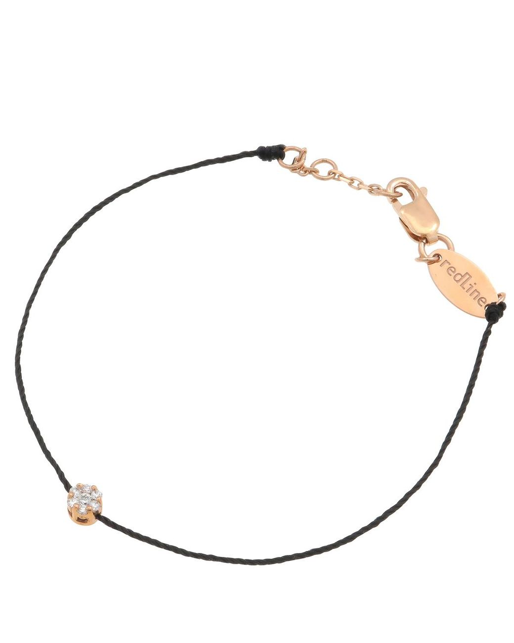 RedLine Metallic Illusion Diamond String Bracelet for men
