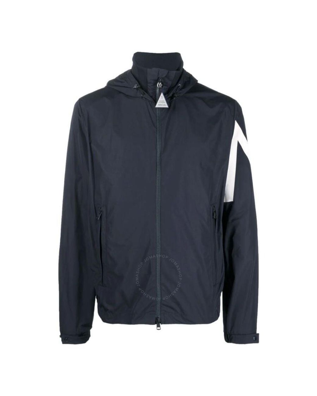 ジャケット・アウター MONCLER FETUQUE GIUBBOTTO moncler-Blue-Dark-Fetuque-